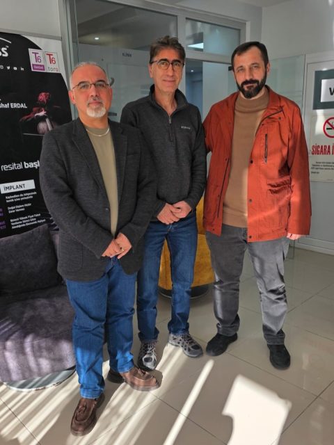 Oda Başkanımız Mete Algen ve Oda Başkan vekilimiz Sami Çıkrık meslektaşımız Süleyman Asaf Erdal’a ziyarette bulundu.